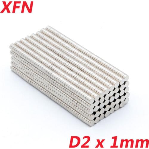 10 to 1000 PCS D2 x 1mm Round Magnet 2x1 Super Strong Magnets NdFeB Powerful Magnet Rare Earth Neodymium Magnet Search Magnets