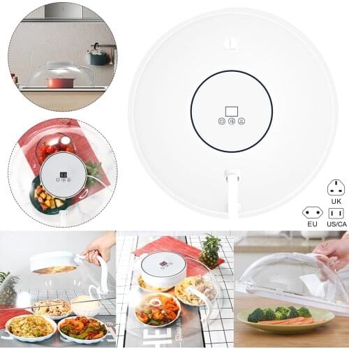 Heating Sealing Cover for Food Meal Intelligent Smart Electric Heating Food Insulation Cover Multi-Function JA55