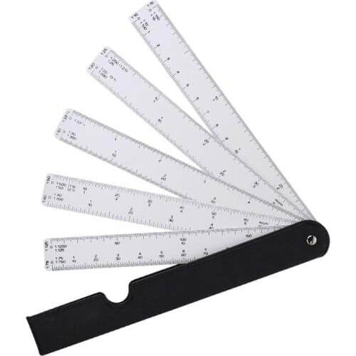 Arcs Fan Ruler Sewing Cutting Patchwork Ruler Aligned Measuring Sewing Tools K5DB