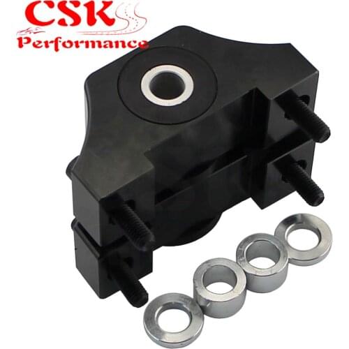 Fits For Honda Civic EG EK D16 B16 B18 B20 Engine Billet Motor Torque Mount Kit Black