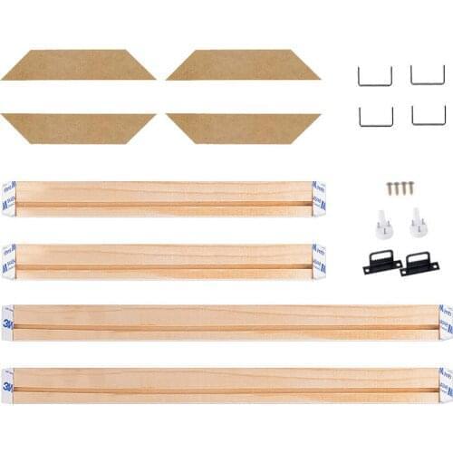 DIY Frame For Canvas Painting Natural Wooden Posters Photos Pictures Easy to Assemble Wall Frame Custom Frame Longlife Wood