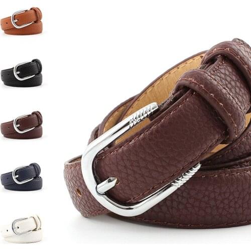 105*2.4Cm Retro Simple Female Pin Buckle Belt For Women Jeans 2019 Fashion Lady Decorative Faux Leather Belt Waistband Ceinture