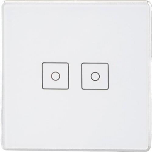 Z-Wave plus Touch panel Wall Mounted light Switch socket 1/2/3 gang support single live wire connection