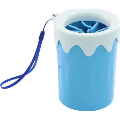Silicone Portable Dog Cat Cleaner Cup Feet Washing Device Grooming for Dirty Paw