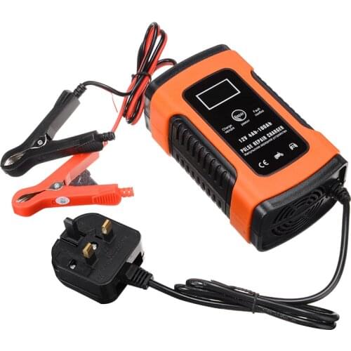 High Quality Smart LCD Car Battery Charger 12V 5A Full Automatic Pulse Repair Battery-chargers For Universal Motorcycle Cars
