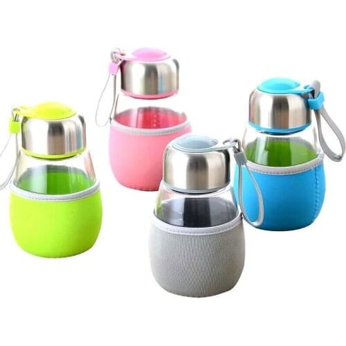 XVYI Glass Water Bottles