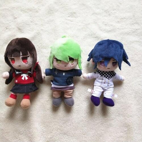 Japan Danganronpa V3 Saihara Shuichi Kokichi Oma Kaede Akamatsu Plush Toy Doll