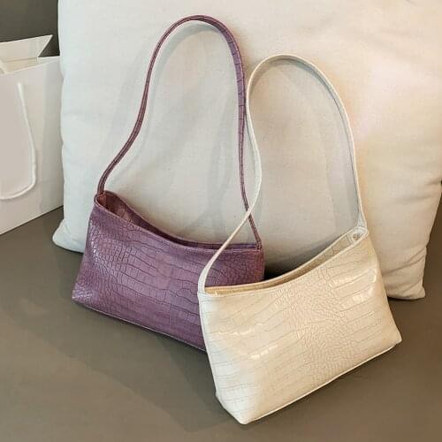 Women Leather Shoulder Bags Alligator Pattern Vintage Handbags Bag Zip Messenger Pack Mediaeval Style Bolsa Feminina Retro Totes