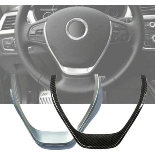 1 x Refit Interior Steering Wheel ADD-ON Trim Sticker Cover Holder For BMW 3 Series X3 Series