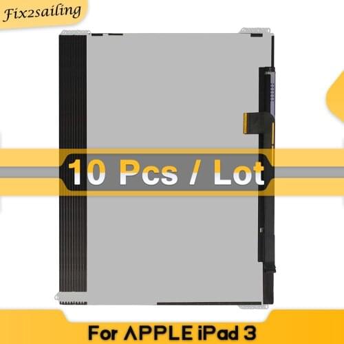 10 Pcs/Lots Tested LCD For iPad 3 iPad3 3rd A1403 A1416 A1430 iPad 4 4th iPad4 A1458 A1459 A1460 LCD Display Tablet Repair Parts