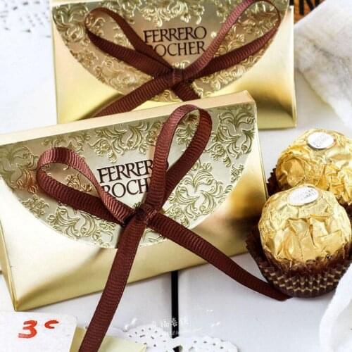 AVEBIEN Creative Ferrero Chocolates Box Sweet Gifts Bags Supplies Wedding Favors Supplies Candy Boxes Party Baby Shower Gift Box