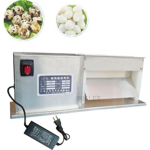 Automatic Quail Egg Peeling Machine/ Electric Quail Egg Shell Removing Machine/ Quail Egg Skin Removing Machine