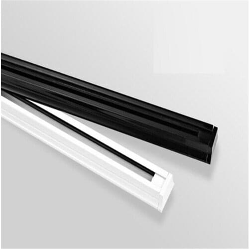 Free shipping,1m LED track rail,Track light rail connectors,Universal rails,aluminum track,lighting fixtures,Black,White,Silver