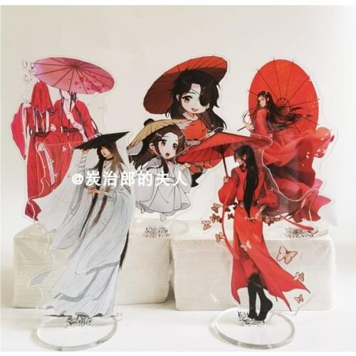 BL Stand Model Tian Guan Ci Fu Xie Lian Hua Cheng Acrylic Figure Cartoon Plate Desk Decor Toys Anime Cosplay Xmas Gifts