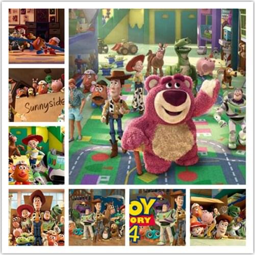 Disney Cartoon Diy 5d Diamond Painting Rhinestone Embroidery Cross Stitch Kits Mosaic Home Decor Toy Story Gift