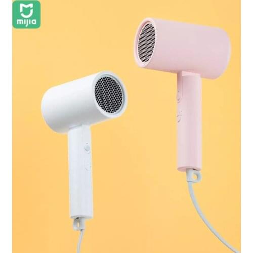Original Xiaomi Mijia Negative Ion Hair Dryer H100 Professional Quick 1600W Travel Foldable Hairdryer Nano Water Ion Hair Care