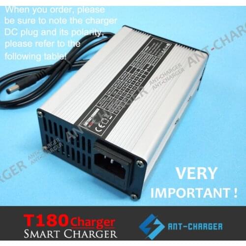 Hot Customized 180W 36.5V 40.15V 43.2V 43.8V 4A, 47.45V 51.1V 54.75V 57.6V 58.4V 3A LiFePO4 LFP LFE LiFe Battery Pack Charger
