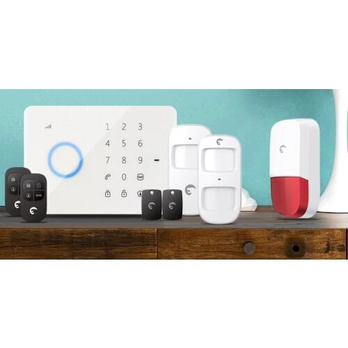 GSM 850 / 900 / 1800 / 1900 MHz Home Alarm System