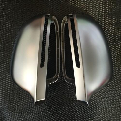 For Audi A4 B8 Q3 A6 C6 Chrome Rearview Mirror Shell