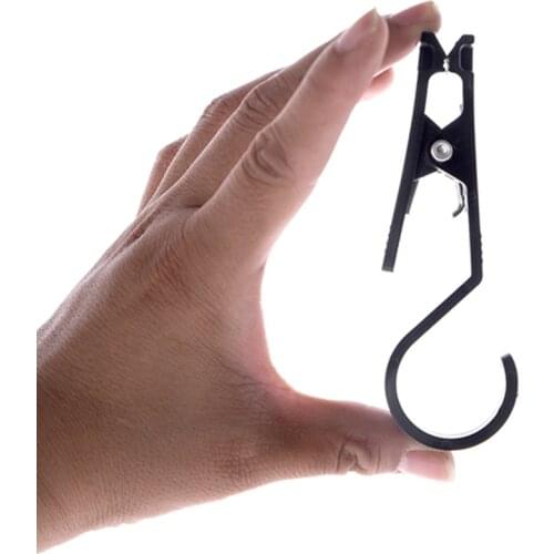 4PC outdoor camping tent canopy cloth clip hook storage clip portable multi-function tool non-slip fixed fabric clip accessories