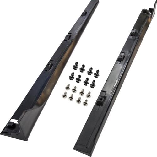 Set of 2 Type R Side Skirt Extensions Splitter for Honda Civic 4Dr 2016-2019