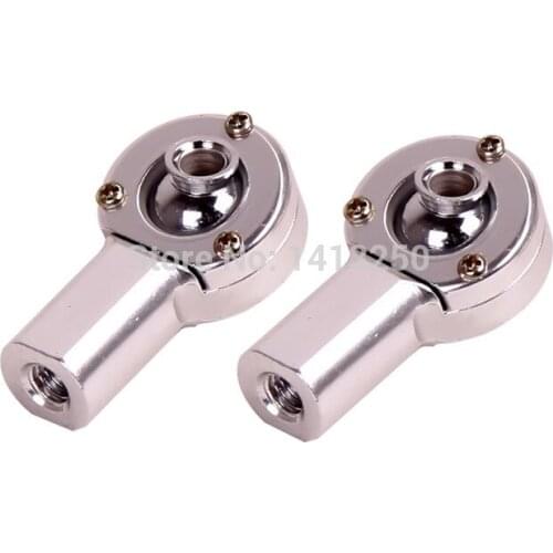 CNC Metal Rear Rod End Set for 1/5 Hpi Rovan Km Mcd Redcat Rcmk Baja 5b Ss Rc Car Parts