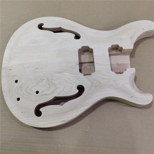 Unfinished DIY electric guitar body