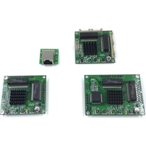 5 Ports Industrial Switch Module 5 Ports Unmanaged10/100/1000mbps PCBA board OEM Auto-sensing Ports PCBA board OEM Motherboard