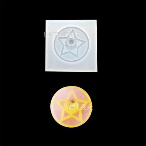 Silicone Mold DIY Pendant Necklace Jewelry Mould Hair Accessories Resin Craft Tool resin molds for jewelry