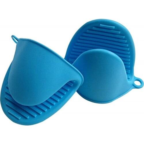 1pc Silicone Gloves Kitchen Baking silica gel heat Insulation Clip anti Scalding non Slip Gloves Household bowl oven Microwave