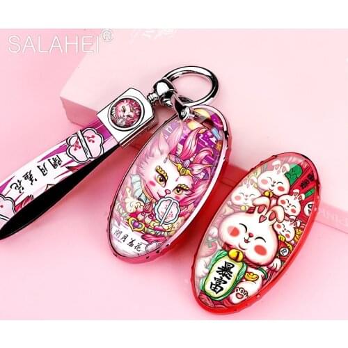 TPU Car Key Cases Cover For Nissan Qashqai Juke J10 J11 X-Trail T31 T32 kicks Tiida Pathfinder Murano Note Juke For Infiniti