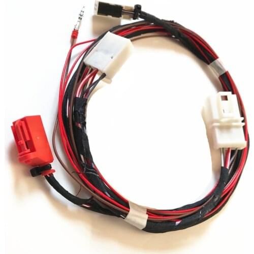 Car ESP OFF Switch With TPMS SET Tire Pressure Monitoring Warning System Switch Cable Harness Wire Plug For VW JETTA Golf 6 MK6