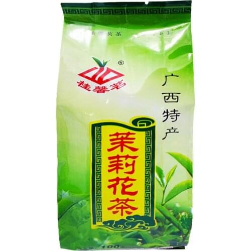 2021 Jasmine Green Chinese Tea Heng Xian Jasmine Flower Refreshing Green Loose Leaf Tea 100g/300g/500g