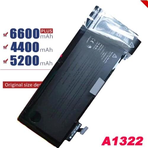 HSW 63.5Wh 10.95V A1322 A1278 Battery For Apple MacBook Pro 13" 2009 2010 2011 MB991LL/A MB990LL/A MB990J/A MC700 MC724