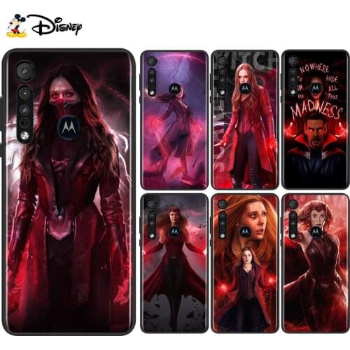 The Avengers Wanda Maximoff For Motorola Edge G Stylus ONE Fusion Marco Hyper G9 G8 E7 E6 Plus PLAY Power Lite Phone Case