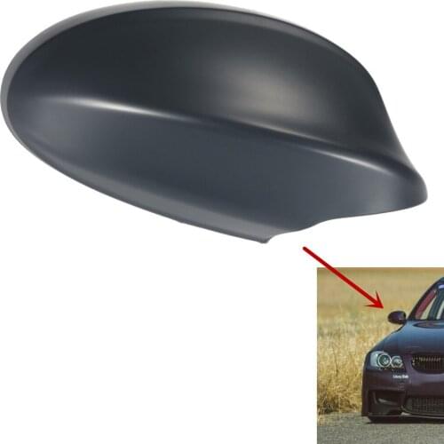 For BMW 3 Series E90 E91 06-08 Side Rearview Mirror Shell Cover Housing RIGHT 51167135098 Black