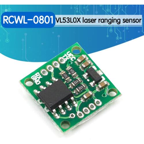 RCWL-0801 ranging module VL53L0X laser ranging sensor serial port output distance value