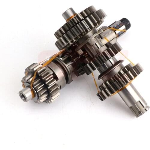 CB250 Main Counter Shaft 4 Front+1 Reverse Gear Transmission Box For Jinling EGL Loncin 250CC Water Cooled Engine ATV QUAD
