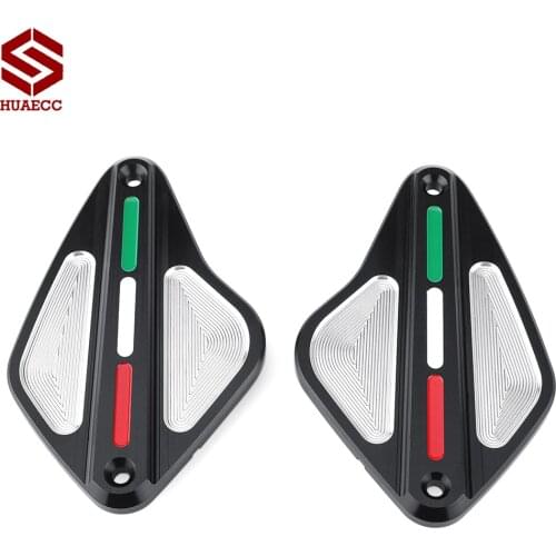 Front Brake Clutch Fluid Reservoir Cover Cap Kit for DUCATI DIAVEL 1260 1260S AMG CARBON CROMO STRADA XDIAVEL XDIAVELS