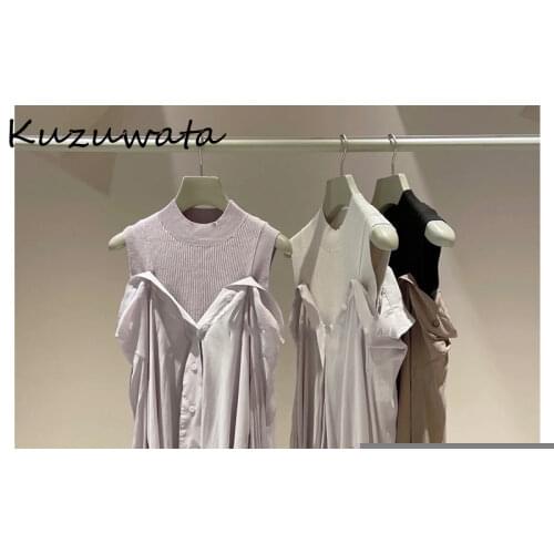 Kuzuwata Knitted Blouses