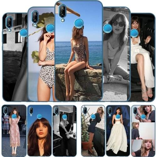 Dakota Johnson Soft Silicone Phone Case For Huawei P9 P10 P20 P30 P40 LITE P20 P30 P40 PRO P smart Y6 Y7 Y9 Prime nova 3i