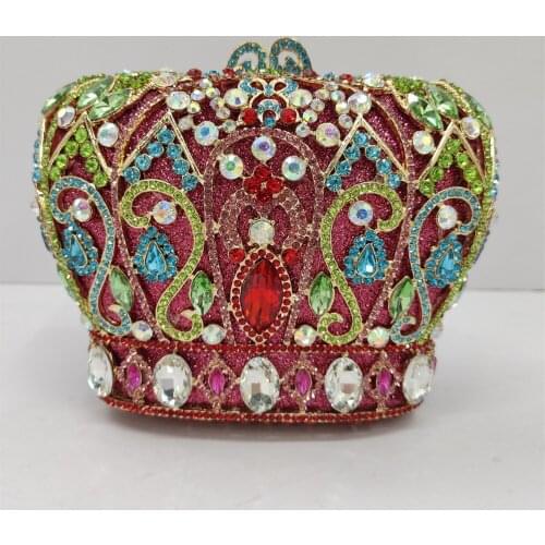 Nable Elegant Tassels Women Round Bag Ball Purses Crysal Evening Clutch Bags Wedding Party Diamond Wristlets Handbags