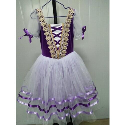 New ballet tutu skirt dance tulle dress Gisele Girls Dance wear .BT-14