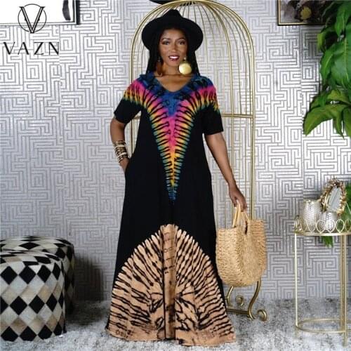 VAZN 2020 New Floor-length Evening Gown Women Elegant Fashion Shinny Women Sexy Club Birthday Maxi Dress