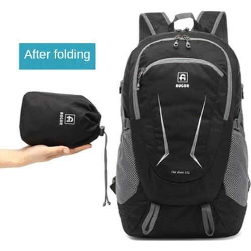 New Portable Ultralight Travel Folding Backpack Shopping Storage Clothes Bag Outdoor Mountaineering Sports Backpack