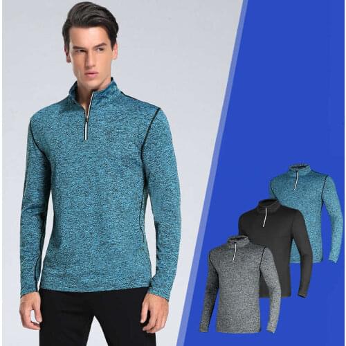 Long Sleeve Sport Shirt Men Quick Dry Mens Running T-shirts Snake Gym Clothing Fitness Top Mens Rashgard Soccer Jersey MA79
