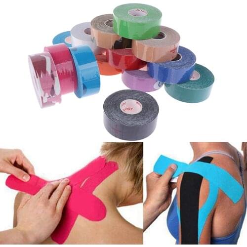 2.5CM*5M Sports Elastic Tape Physio Strain Sports Support Muscle Bandage