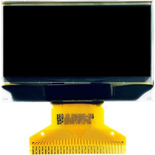 Taidacent White Blue Color 30 Pins Spi I2C 12864 Sh1106 1.3Inch 128*64 iic Interface Display Oled 128x64