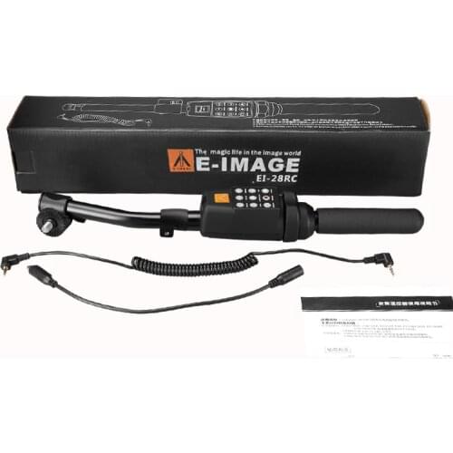 Tripod Zoom DV camcorder remote control handle camera tripod handle E-IMAGE EI-28RC For SONY CANON Video camera