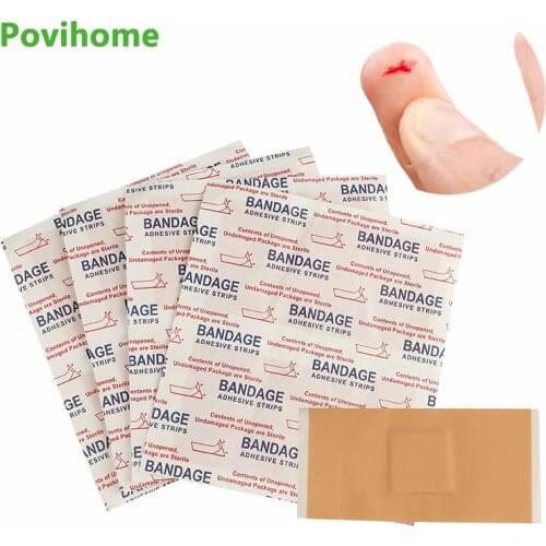 10pcs/20pcs Band-Aids Waterproof Breathable Cushion Adhesive Plaster Wound Hemostasis Sticker Band Medical First Aid Bandage